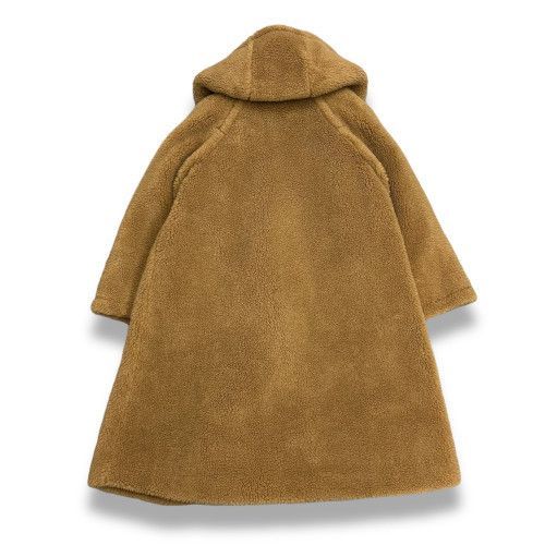 MAX MARA APOGEO フード テディ ラップ コート - メルカリ