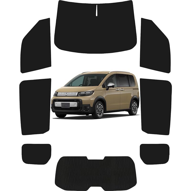 Loveyes ホンダ フリード サンシェード GT系 全面 Freed フルセット 車中泊 仮眠 断熱 カスタムパーツ 日除け UVカット 1