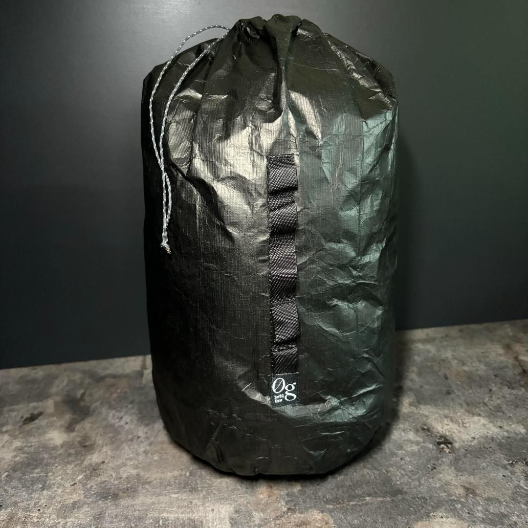 ULコンプレッションスタッフサック(大)　白 スタッフサック コンプレッションバッグ タイベック 軽量 登山