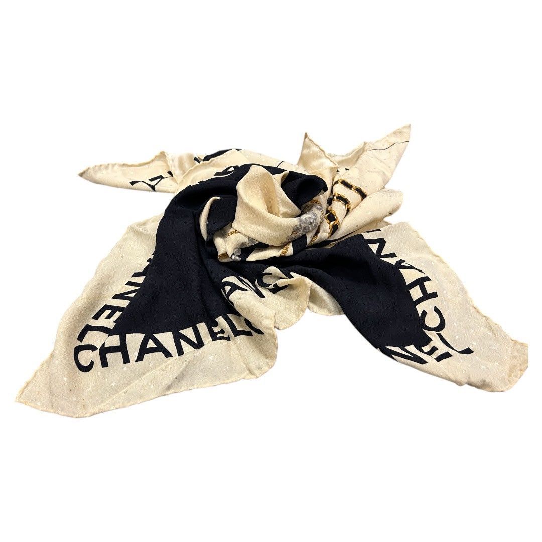 CHANEL スカーフ バンダナ ファッション レディース 雑貨 - メルカリ