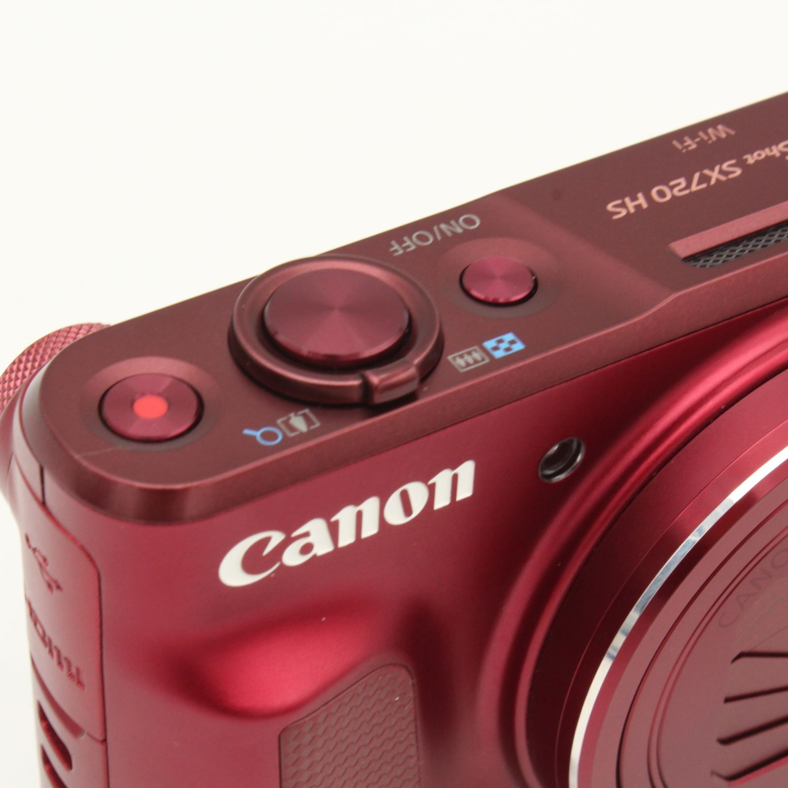 極上品】CANON PowerShot SX720 HS レッド#7001 - メルカリ
