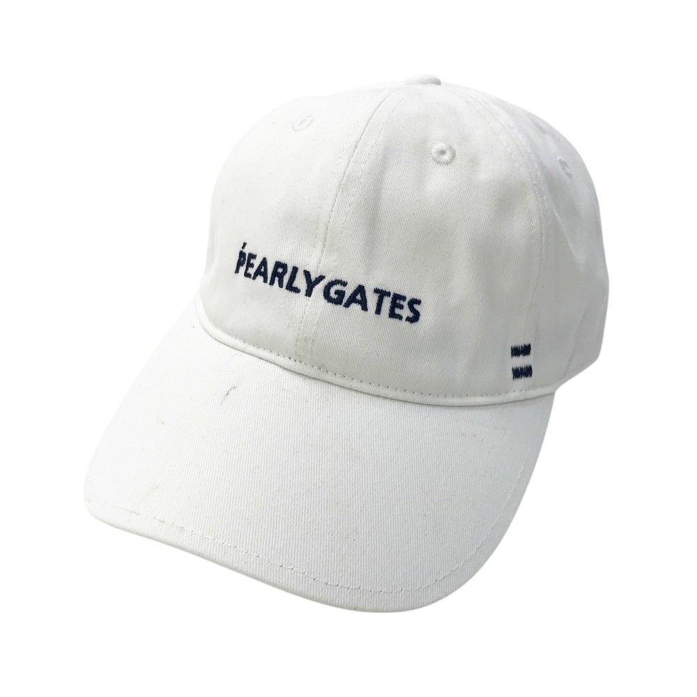PEARLY GATES パーリーゲイツ キャップ ホワイト系 FR