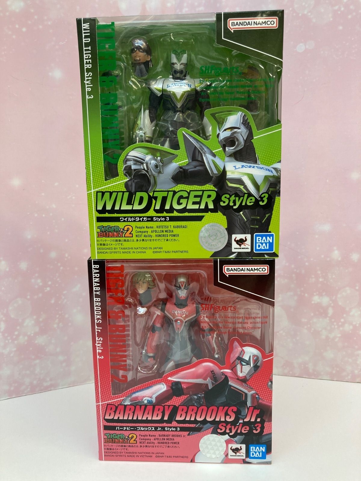 【セット】ワイルドタイガー バーナビー・ブルックス Jr. Style 3 TIGER＆BUNNY 2』より「ワイルドタイガー Style 3」と