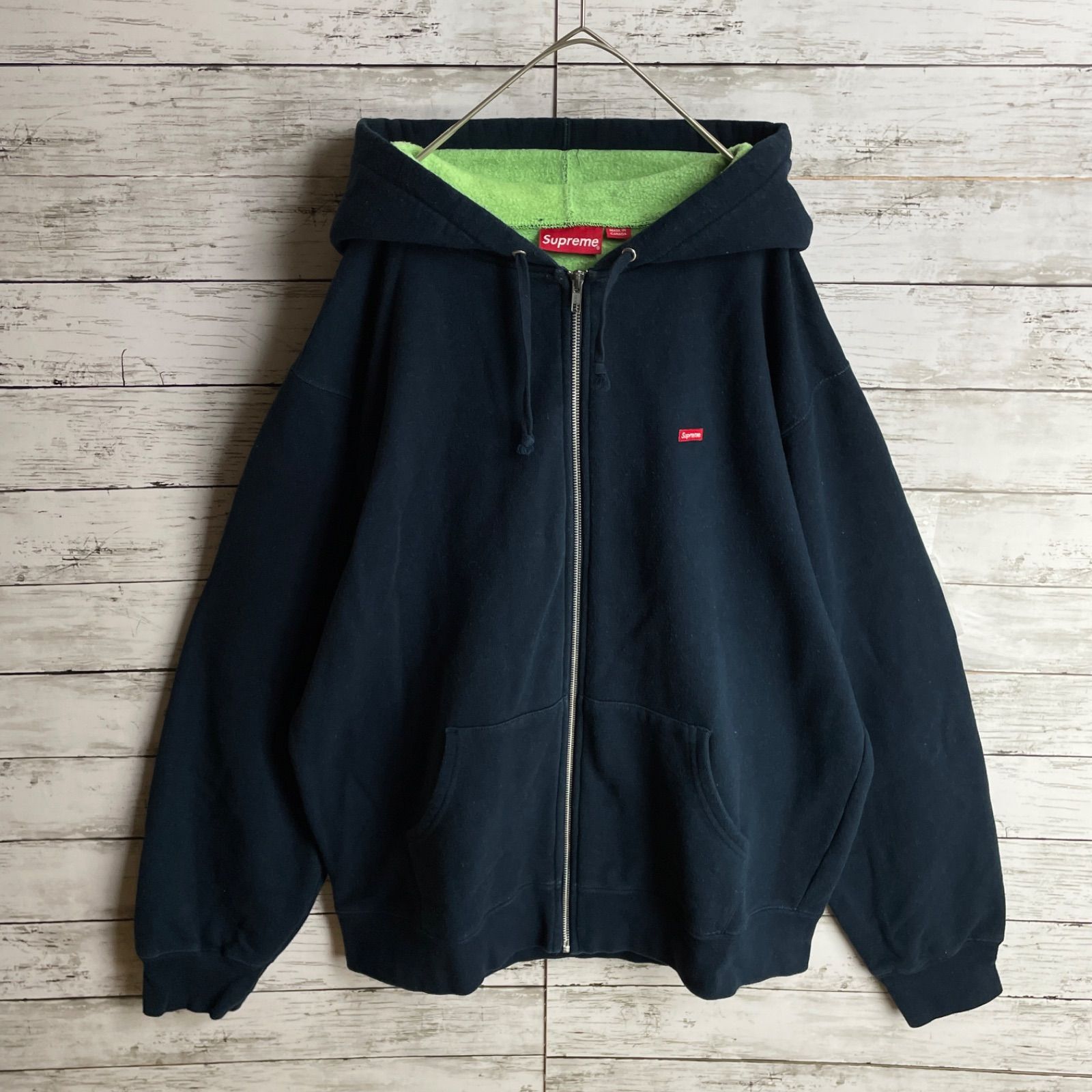 02037【美品・XL】シュプリーム / Supreme ☆スモールボックスロゴ 