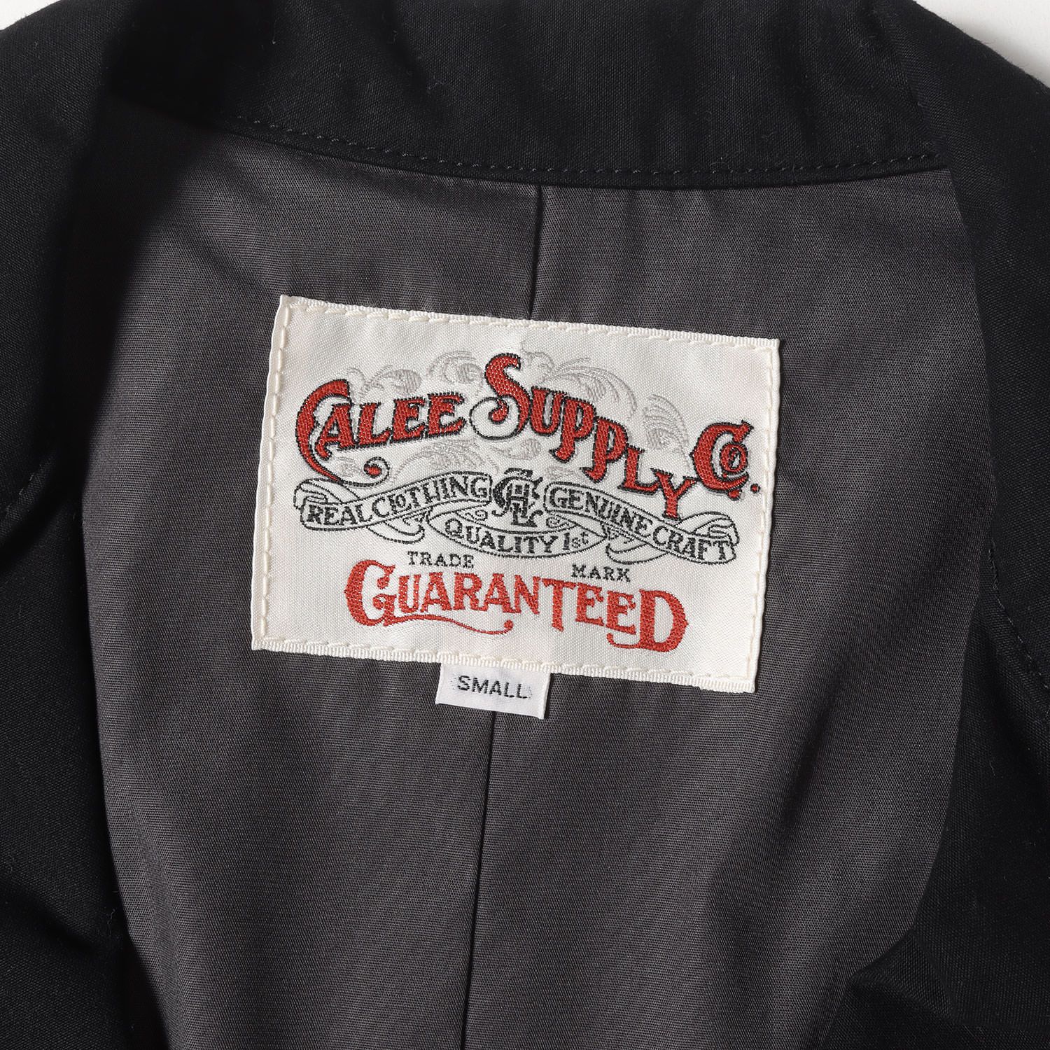 CALEE◇ジャケット/L/コットン/BLK/03-6418-6033 : 2334512171452 : セカンドストリートYahoo!店 - 通販  - Yahoo!ショッピング