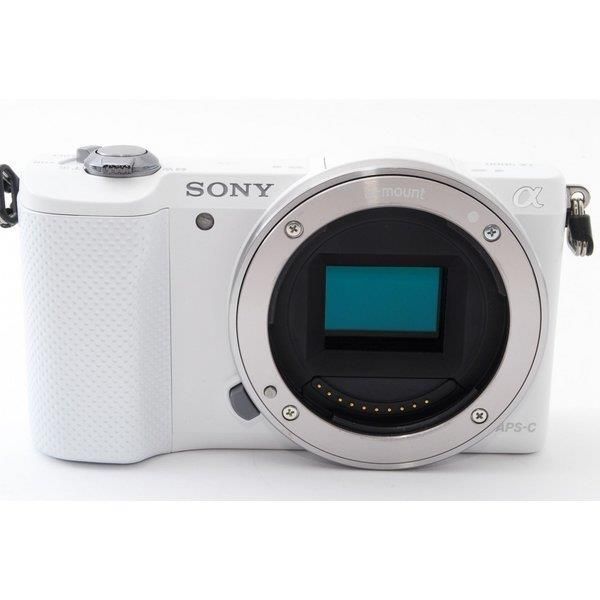 ソニー SONY α5000 ホワイトレンズキット 美品 自撮りできる&Wi ソニー SONY α5000 ホワイトレンズキット 美品 自撮りできる&Wi