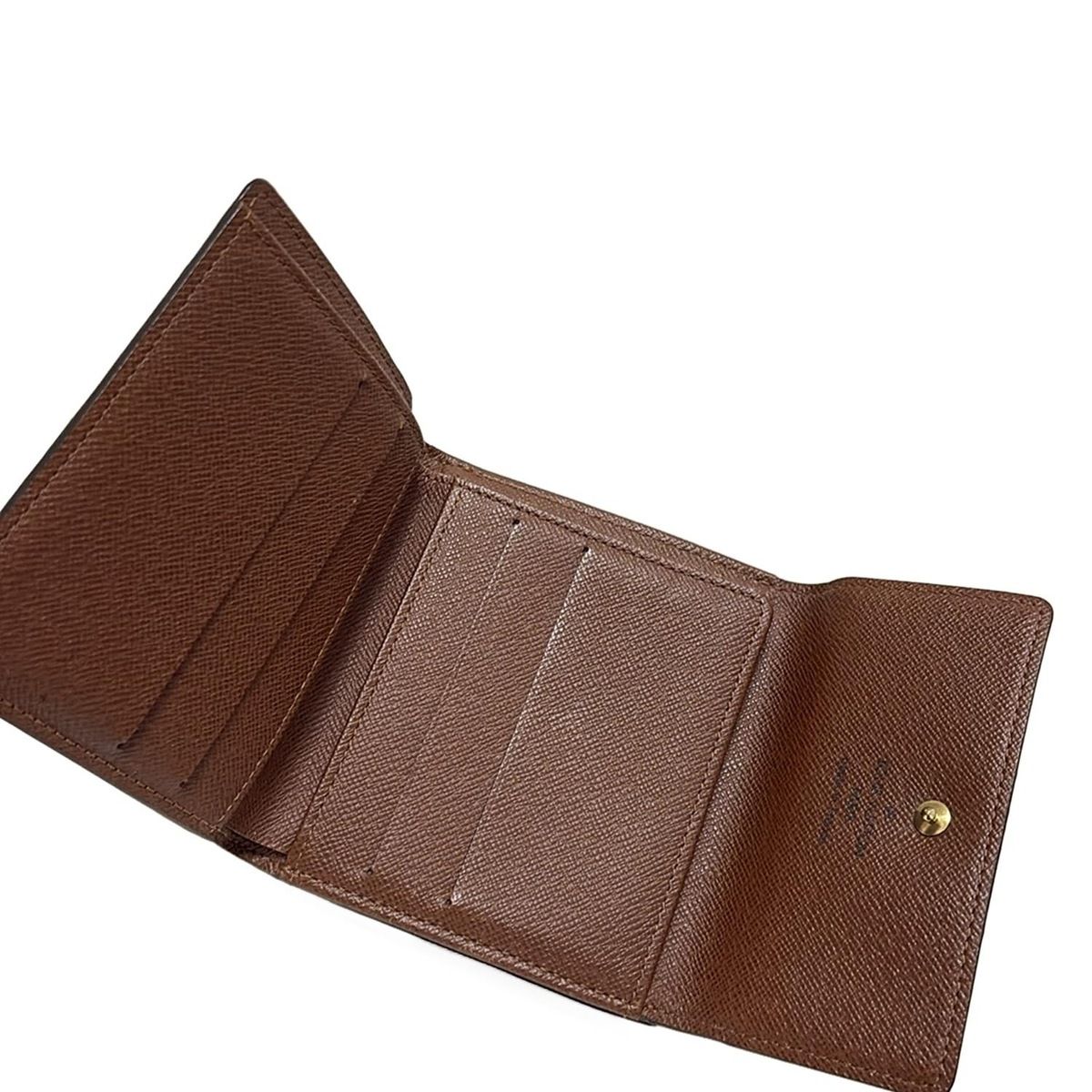 ルイヴィトン Wホック財布 モノグラム ポルト モネ ビエ カルト クレディ LOUIS VUITTON ルイ・ヴィトン ポルトモネ・ビエ・カルト