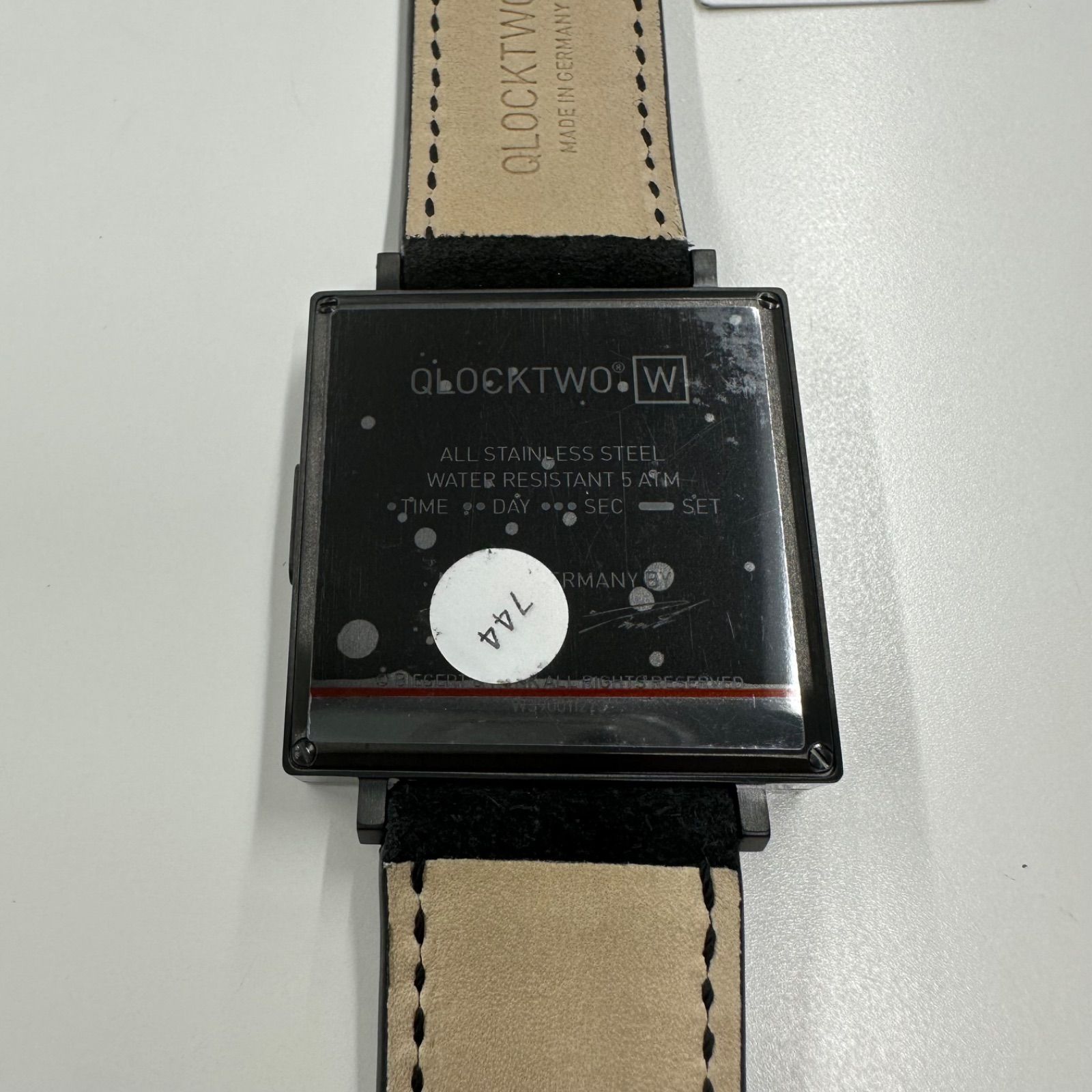QLOCKTWO W39 クロックツー デジタル腕時計 ドイツ 中古品