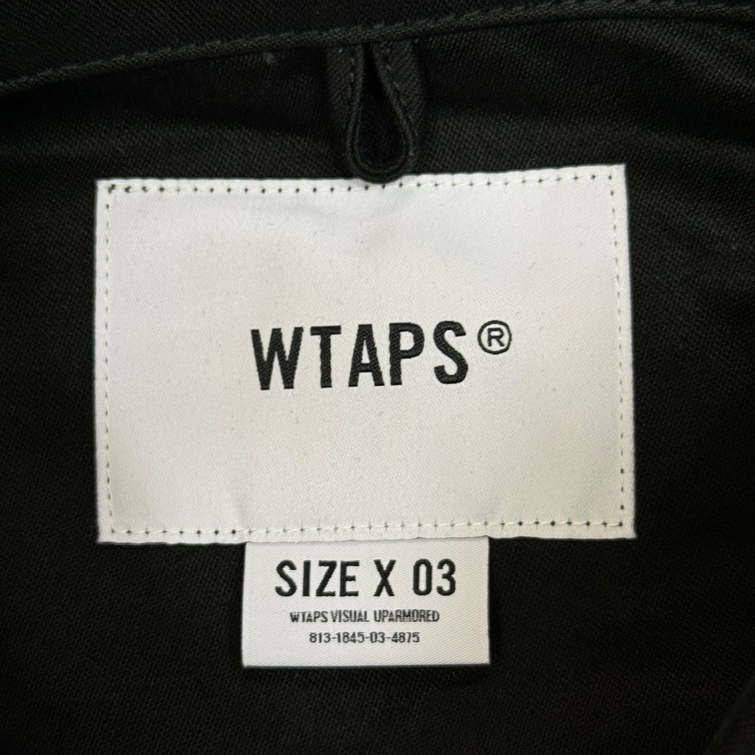 定価33000円 新品 WTAPS 24SS CBW 01 / LS / COTTON. SATIN. IDENTITY 