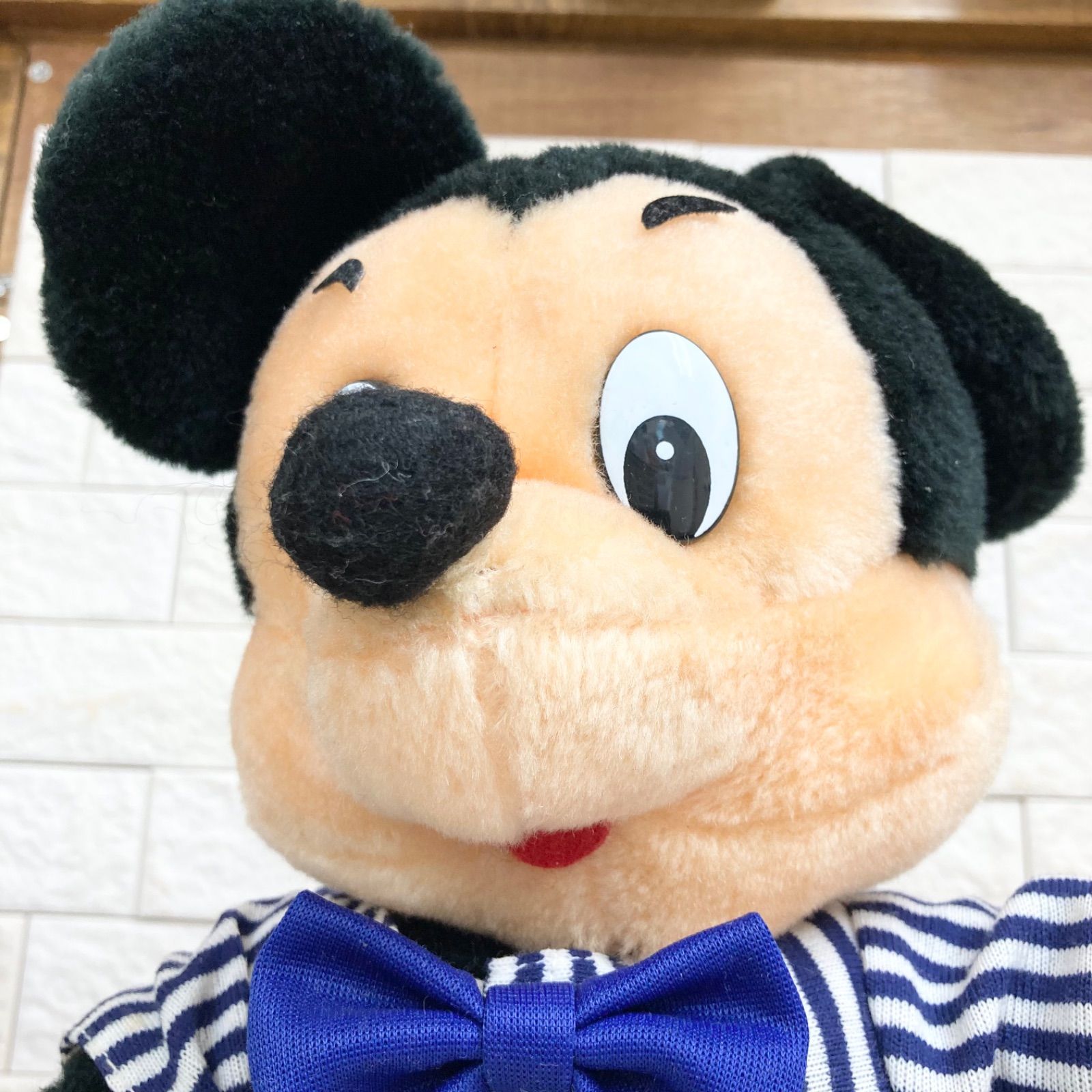 希少ミッキーマウス 超希少！】【動作確認済】ミッキーマウス ぬいぐるみ 人形 P＆G