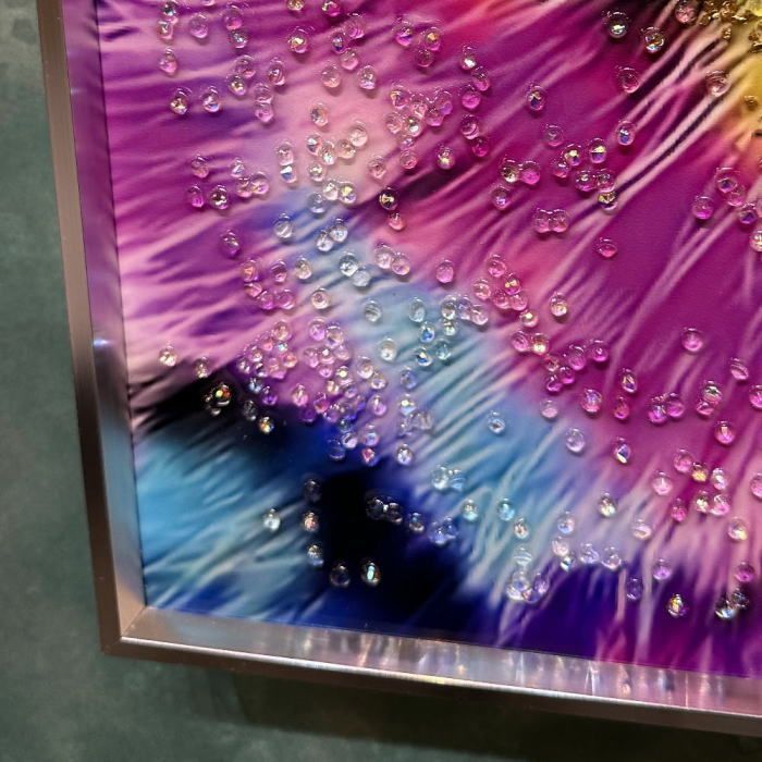 クリスタルアートパネル 送料無料 新築祝い プレゼント ギフトに