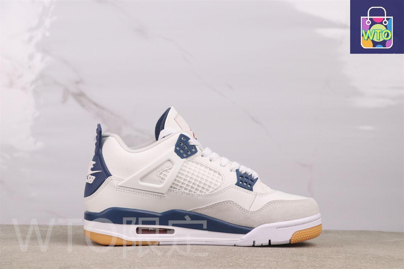 今日 Air Jordan 4 エアジョーダン 4 代 DR5415-100 ネイビーブルー-WTO輸入2