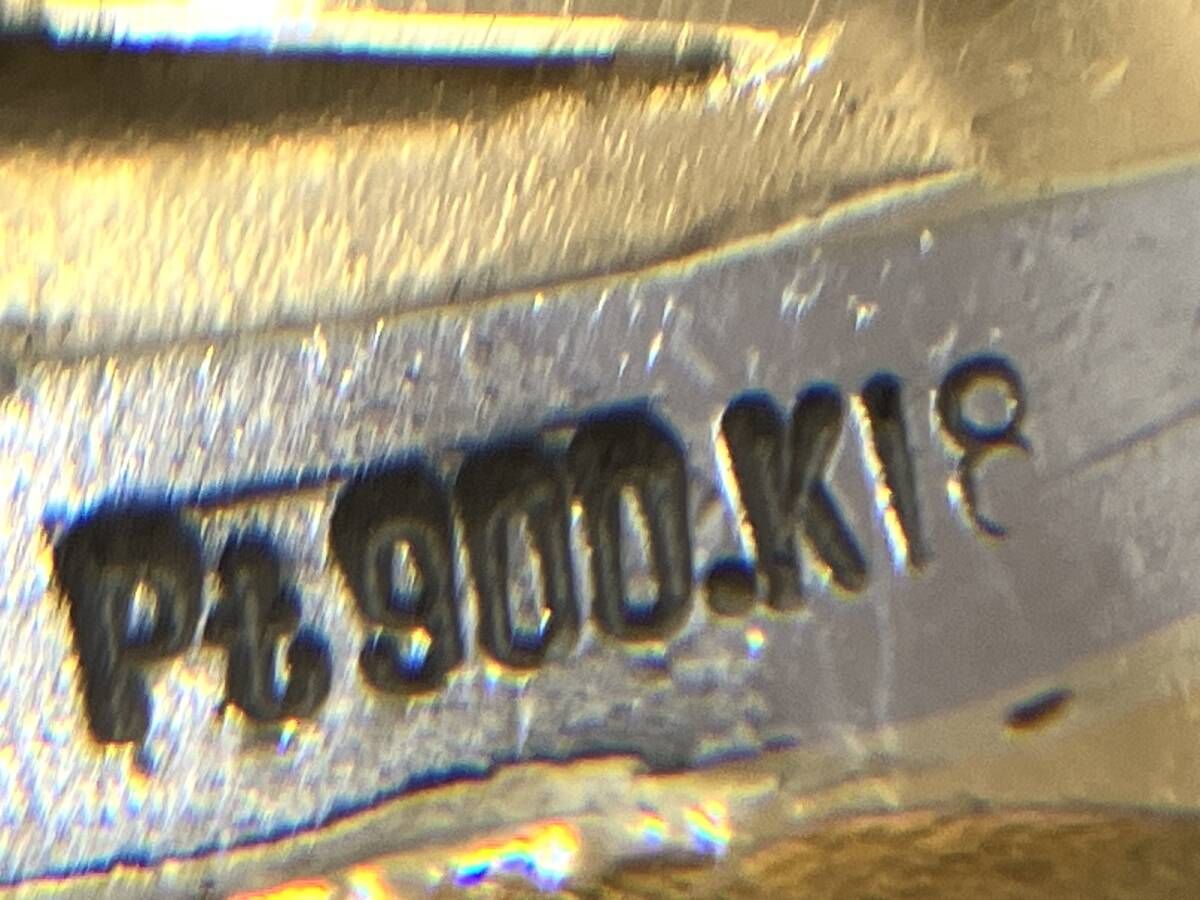 Pt900＆18K デザインリング✴︎used✴︎ K18YG/Pt900 ダイヤモンド リング 0.49ct — セルビーオンライン