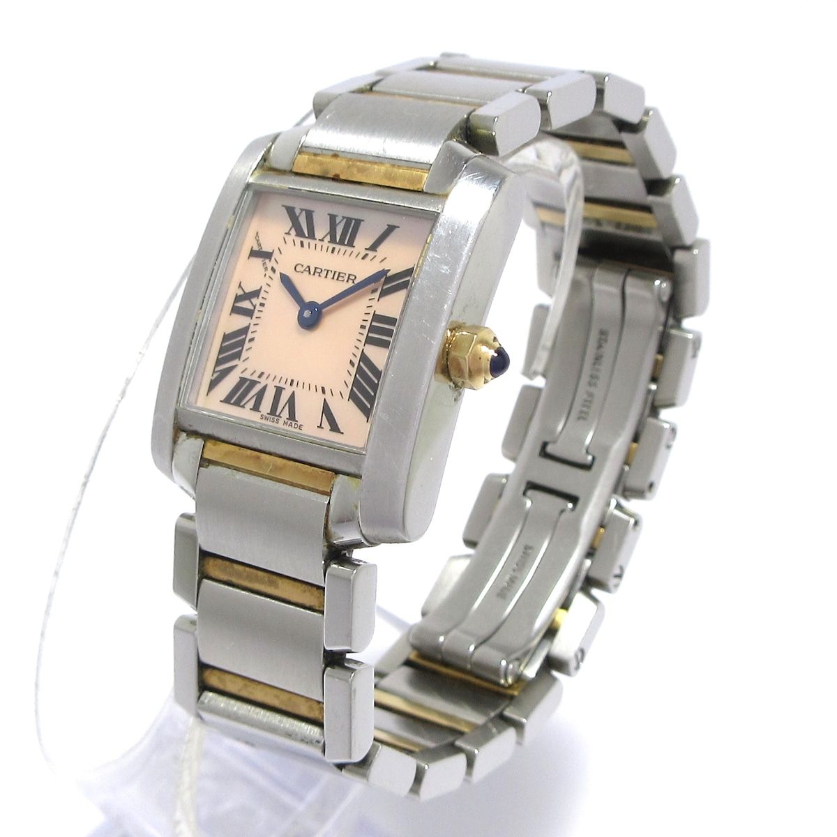 カルティエ Cartier タンクフランセーズSM コンビ W51027Q4 レディース  