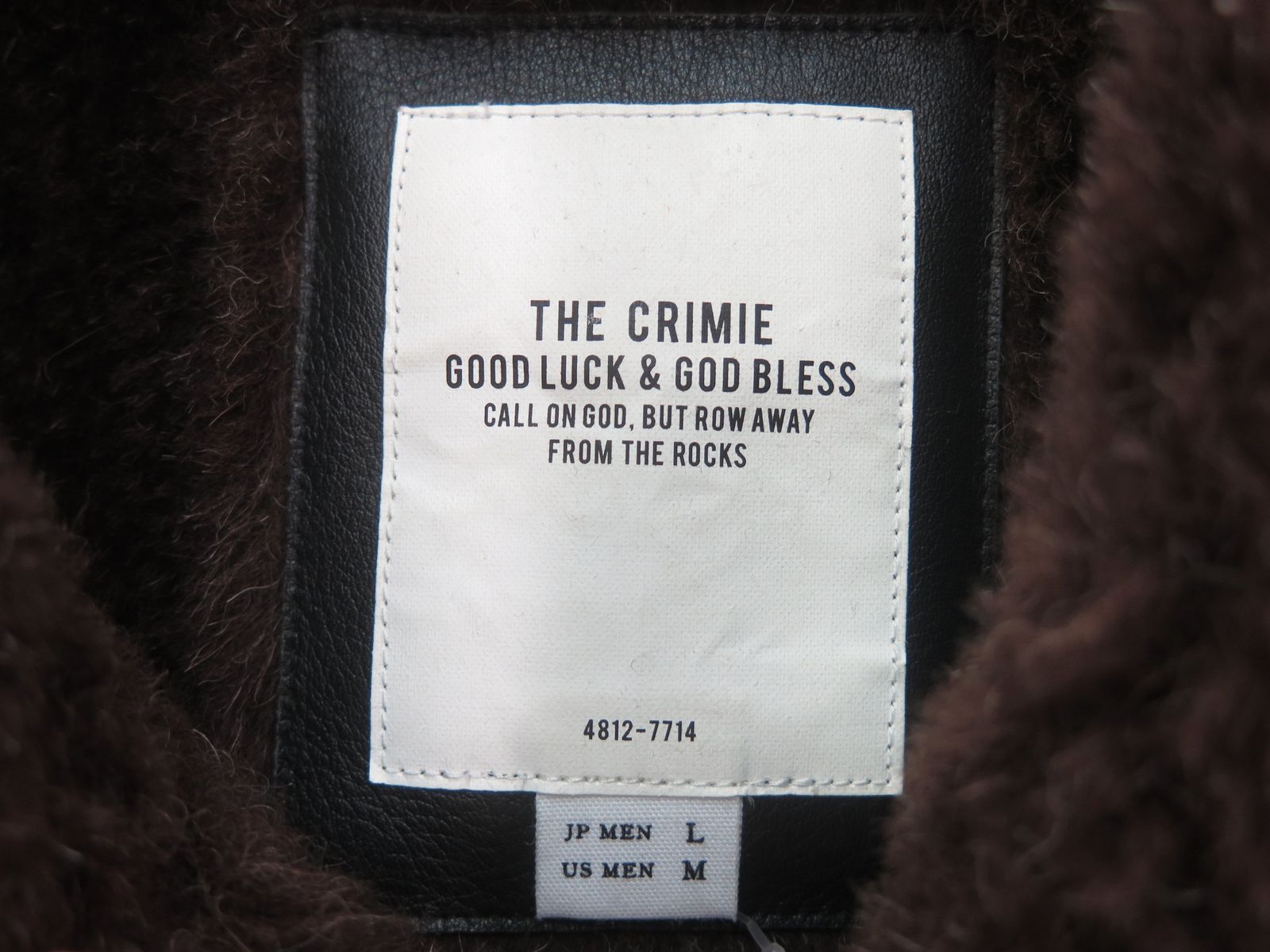 THE CRIMIE クライミー CR1-02A5-JK09 N-1 DECK JACKET デッキ