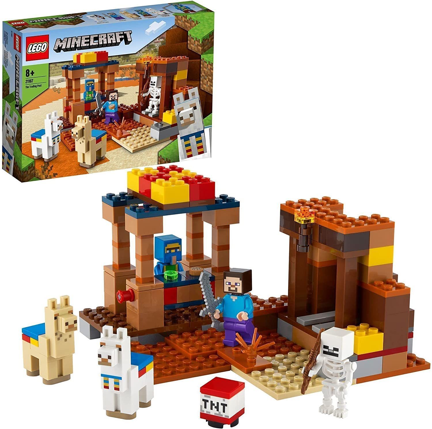 新品】レゴ (LEGO) おもちゃ マインクラフト 村人の交易所 21167