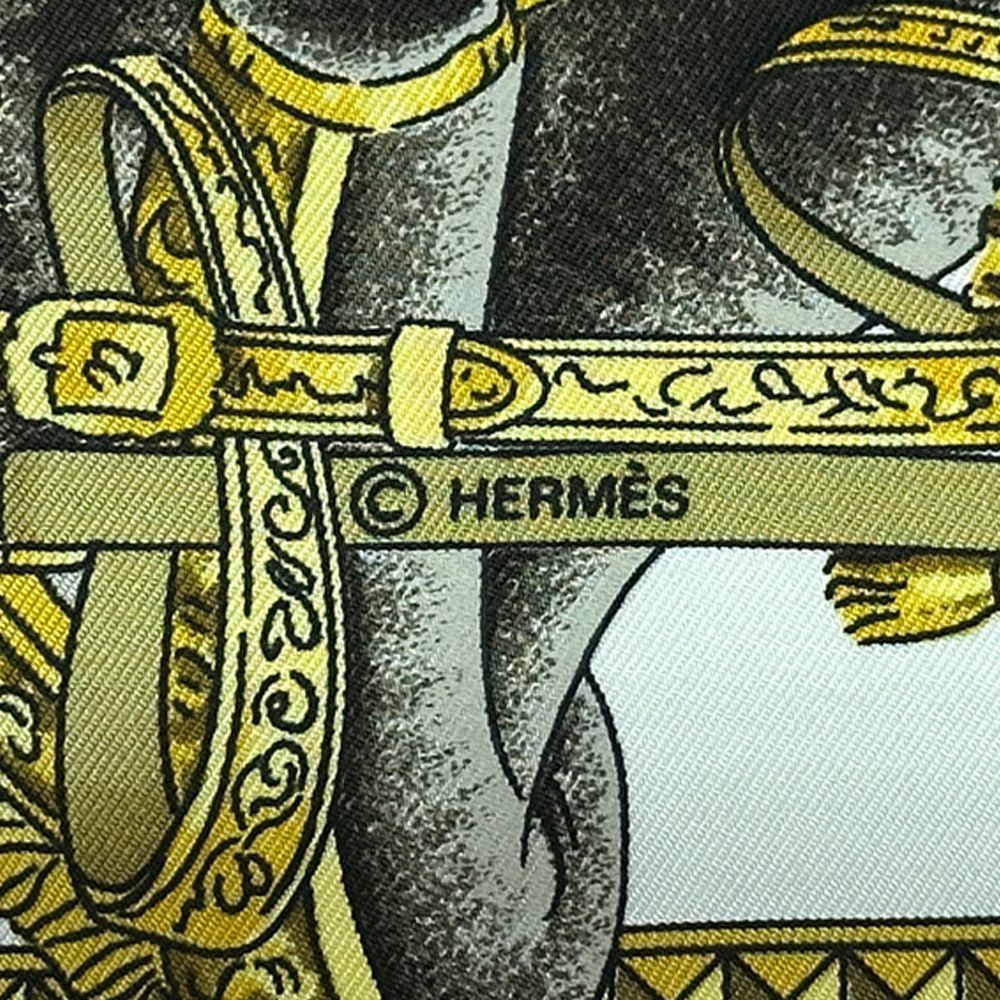 エルメス HERMES スカーフ カレ90 PRESENTATIONAL DE CHEVAUX 馬の