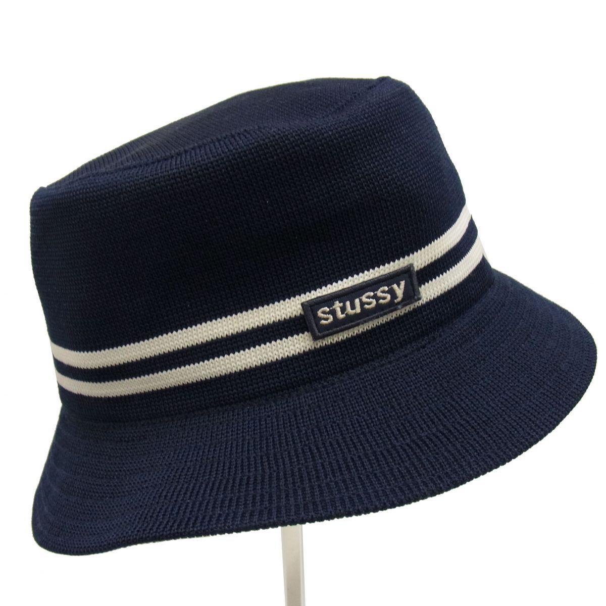 美品 90s☆OLD STUSSY ステューシー CRUSHER HAT バケットハット 帽子 