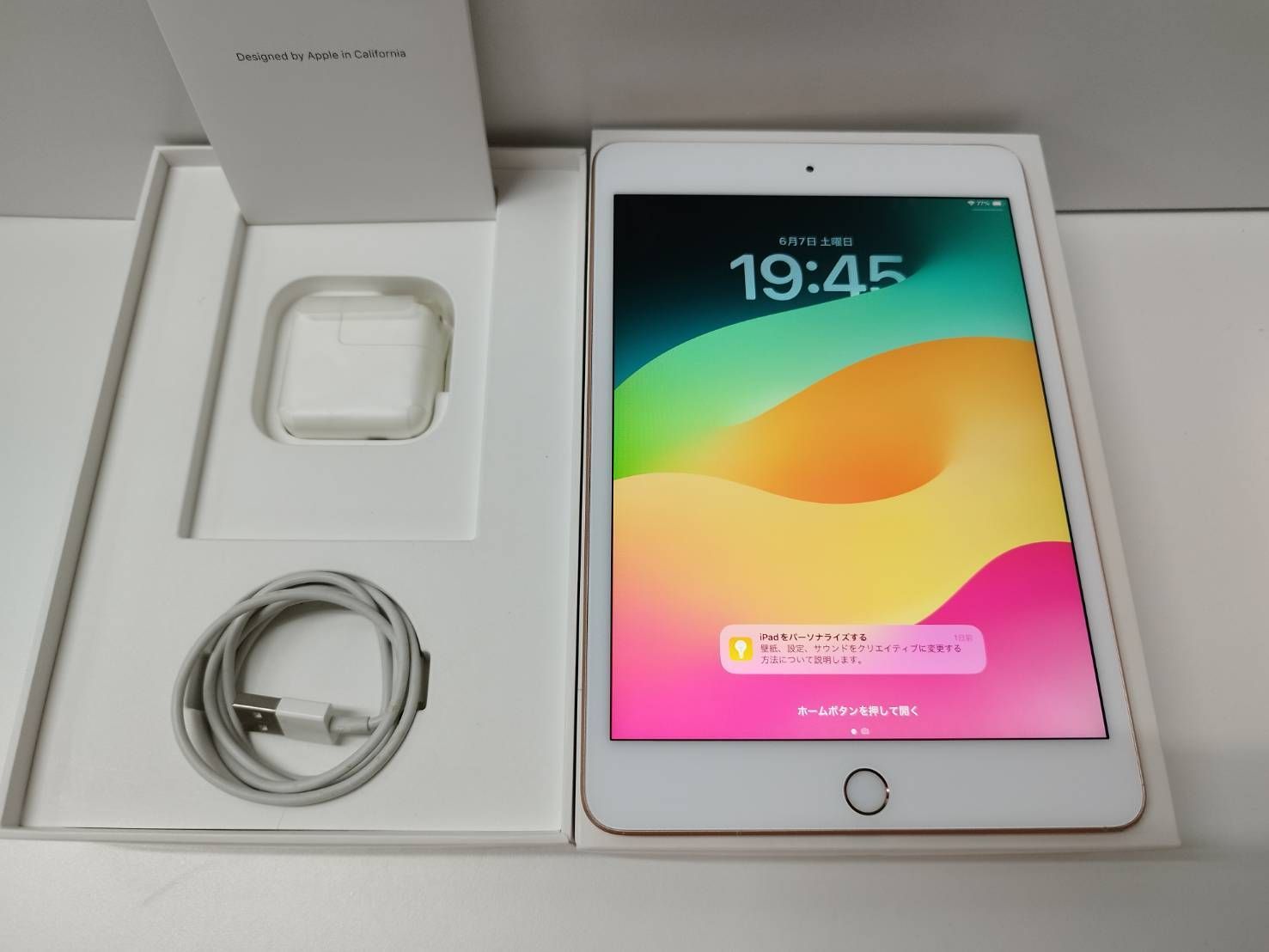 iPad mini 第5世代/Wi-Fi+セルラー/64GB/A2124〈MUX72J/A〉 SIMロック