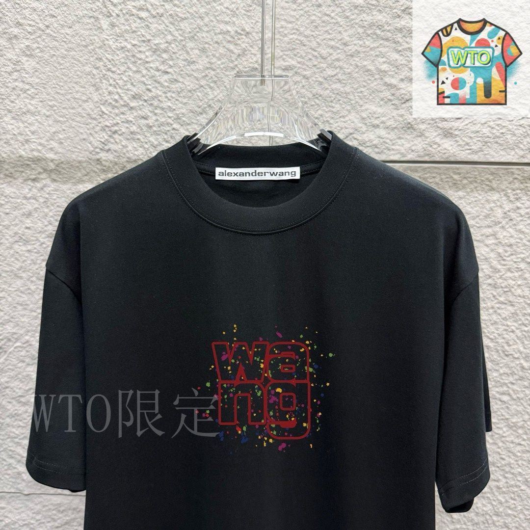 ALEXANDER WANG★ロゴ プリント クルーネック T シャツ 2色 半袖 楽天市場】Alexander Wang アレキサンダーワン Tシャツ ロゴ