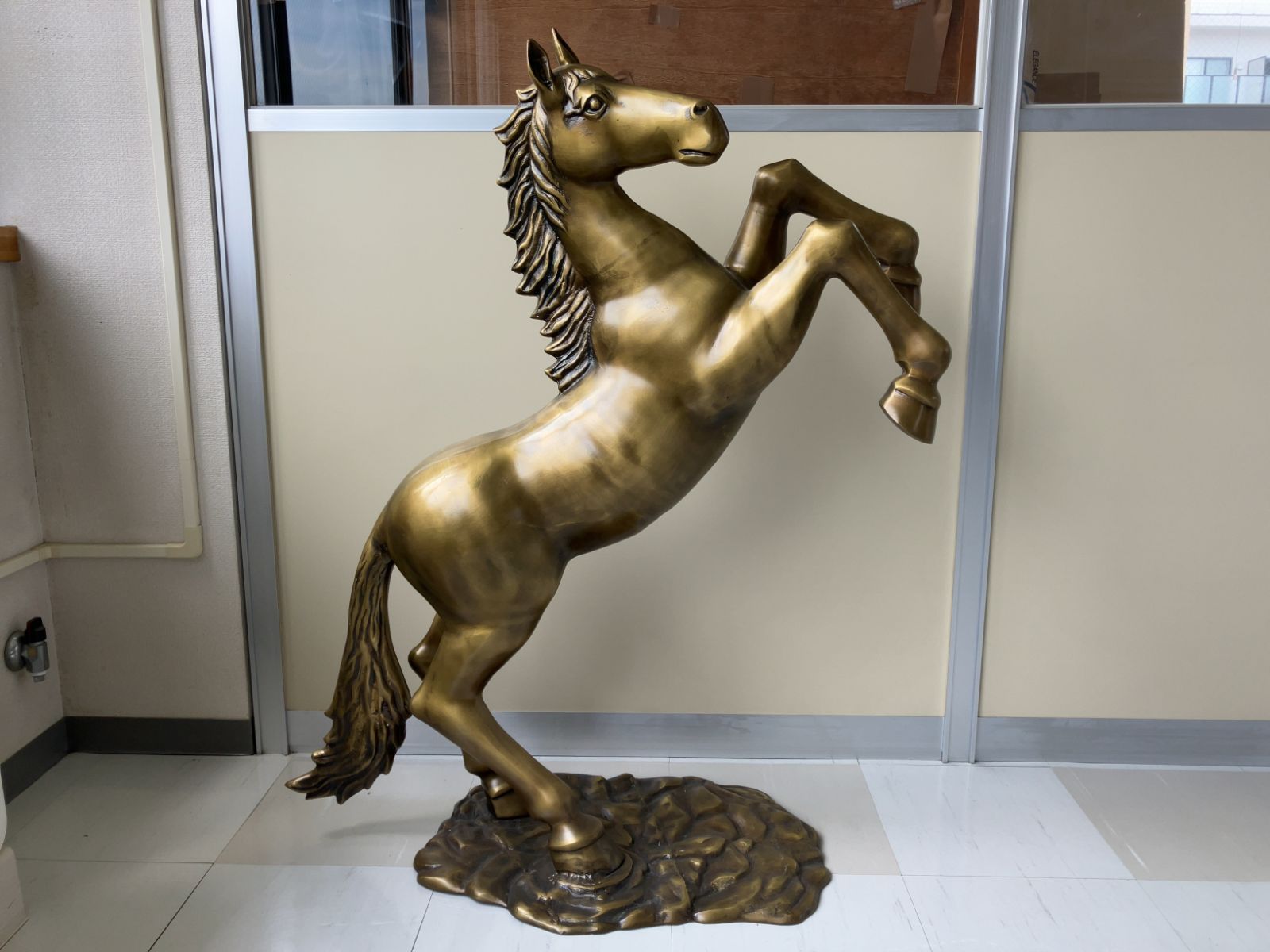 ✨高級馬の置物　イタリア製 戦車　アポロンオブジェ✨ ✨高級馬の置物 イタリア製 戦車 アポロンオブジェ✨ 3頭の馬の置き物