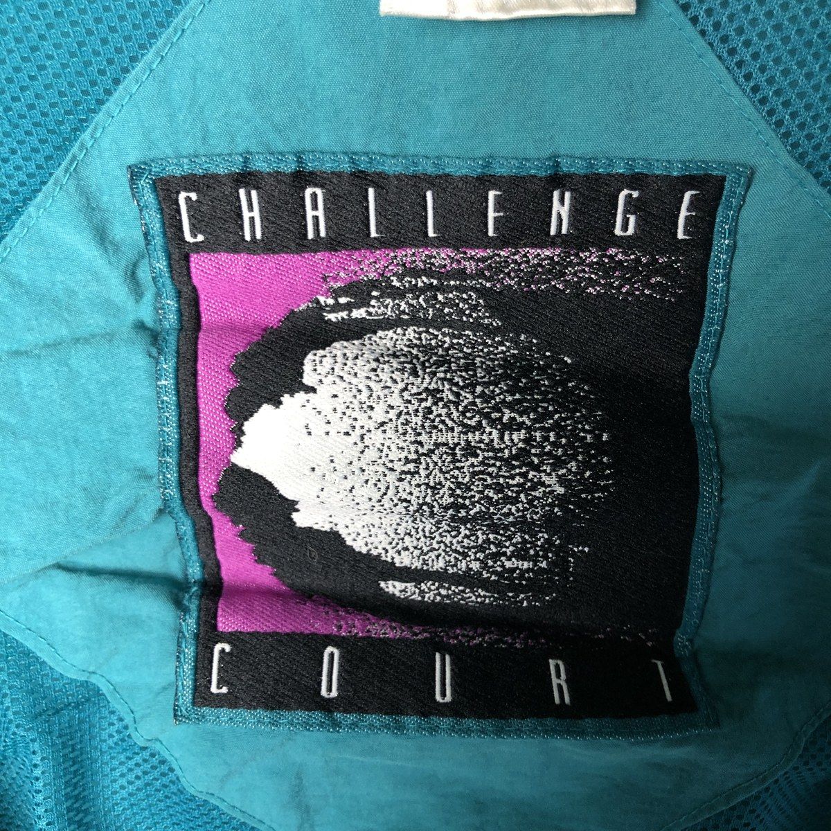 NIKE90年代希少CHALLENGE COURT古着ナイロンジャケットA97 Nike Challenge Court Vintage 90s Tennis Jacket Sz XXL