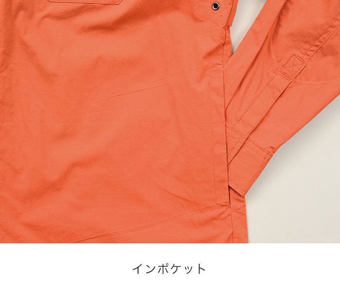 ロッソスタイルラボ ROJ-118 ベージュ レディース L サイズ プロテクションバンドカラーシャツ FFCRYSTALESIA_COM