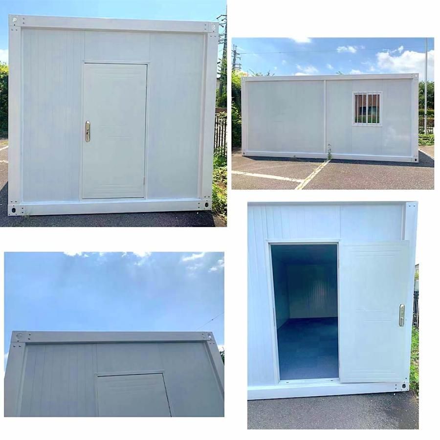 ユニットハウス プレハブ 倉庫物置 ガラス 事務所 3m*5m 販売店 車庫 