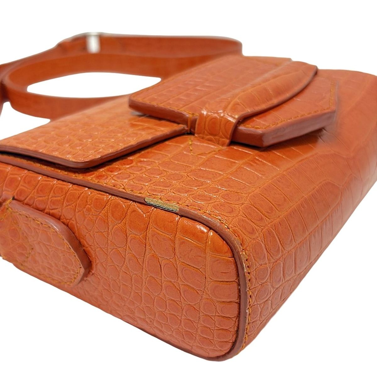 DRIES VAN NOTEN(ドリスヴァンノッテン) ショルダーバッグ - オレンジ  