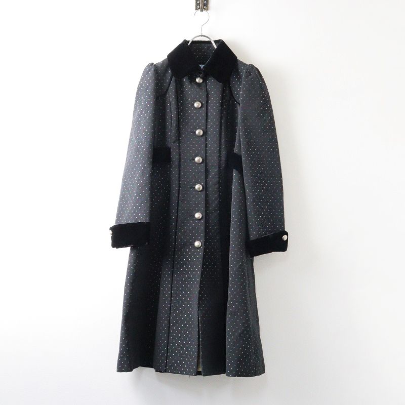 Lois CRAYON ロングコート ブラック ロイスクレヨン Lois CRAYON