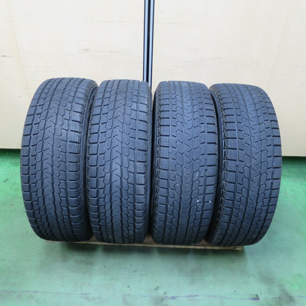 日本製 BS バリ溝 225/65R17 スタッドレス アルミホイールセット