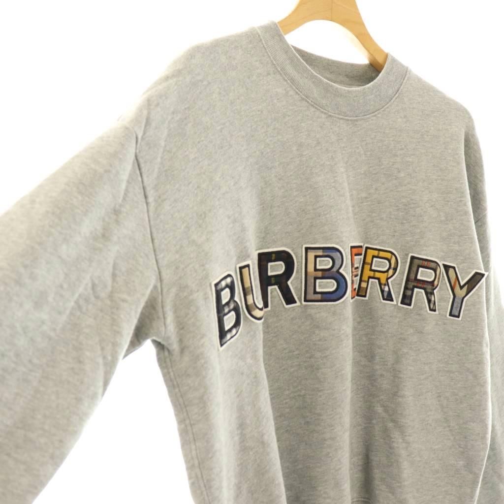バーバリー BURBERRY キッズ クルーネックロゴスウェット トレーナー