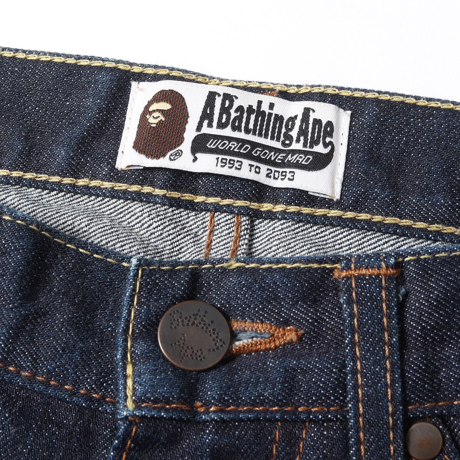 A BATHING APE ア ベイシング エイプ パンツ サイズ:S ロープロゴ 