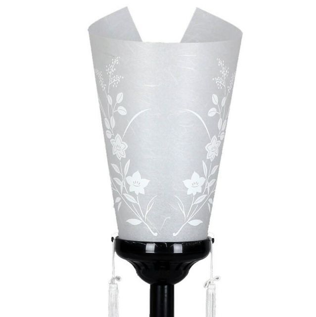 盆提灯 八女提灯 置き提灯 霊前灯 京雪洞きずな秋草レインボーLED セット 高さ79 cm P 41 8846 90811 電気コード式 初盆 お盆