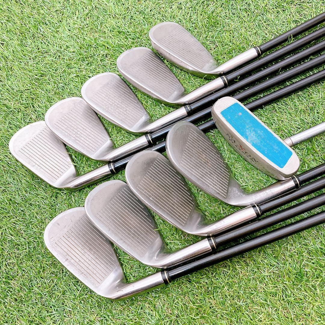 メンズ右利き初心者用　ゼクシオ　4＆5代目　ゴルフクラブセット　W-2367 4.ゼクシオ 初心者オススメ ゴルフクラブ メンズセット 右利き