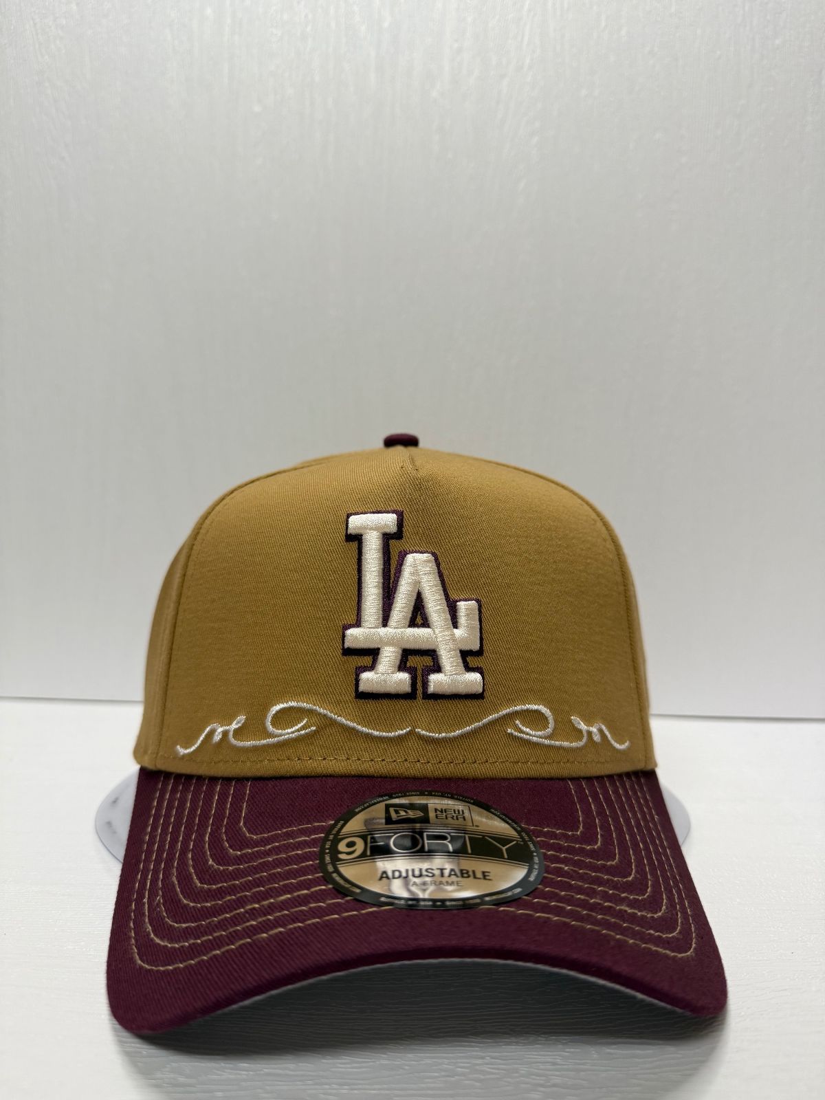 Newera ロサンゼルスドジャース 9forty A-FRAME スナップバックキャップ ツートンカラー