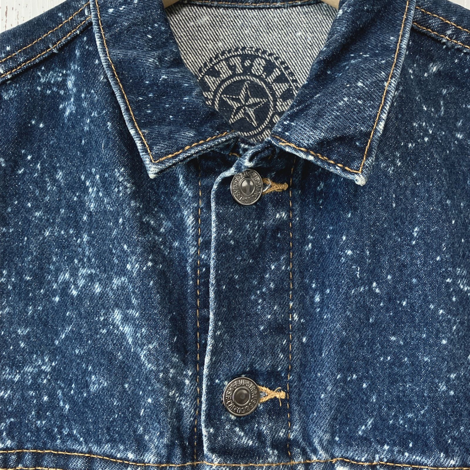 【美品】L ビンテージ リーバイス ギャラクティックウォッシュ 80s 希少 80s USA製 ヴィンテージ リーバイス ギャラクティックウォッシュ