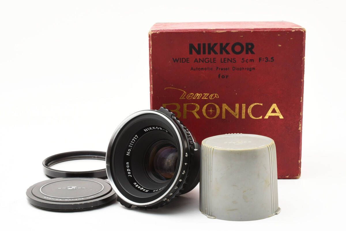 ☆実用品☆ブロニカ BRONICA Nippon Kogaku NIKKOR-P 75mm