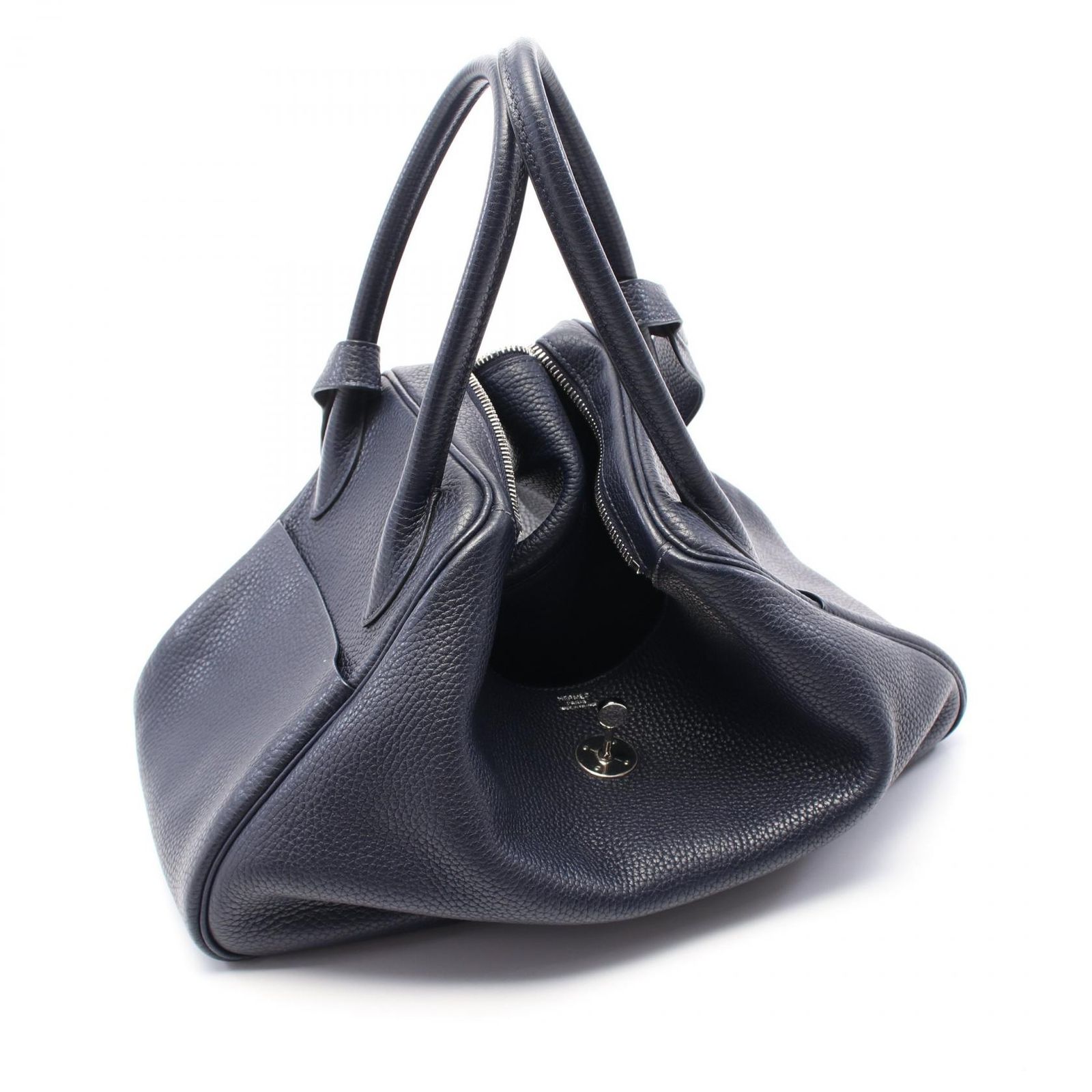 エルメス HERMES ショルダーバッグ リンディ34 ブルーニュイ ブルー  