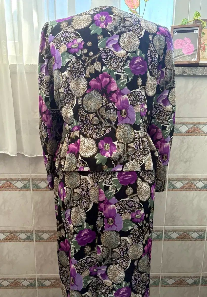  ヴィンテージ フラワー スカート セットアップ その他 ビジネススーツ