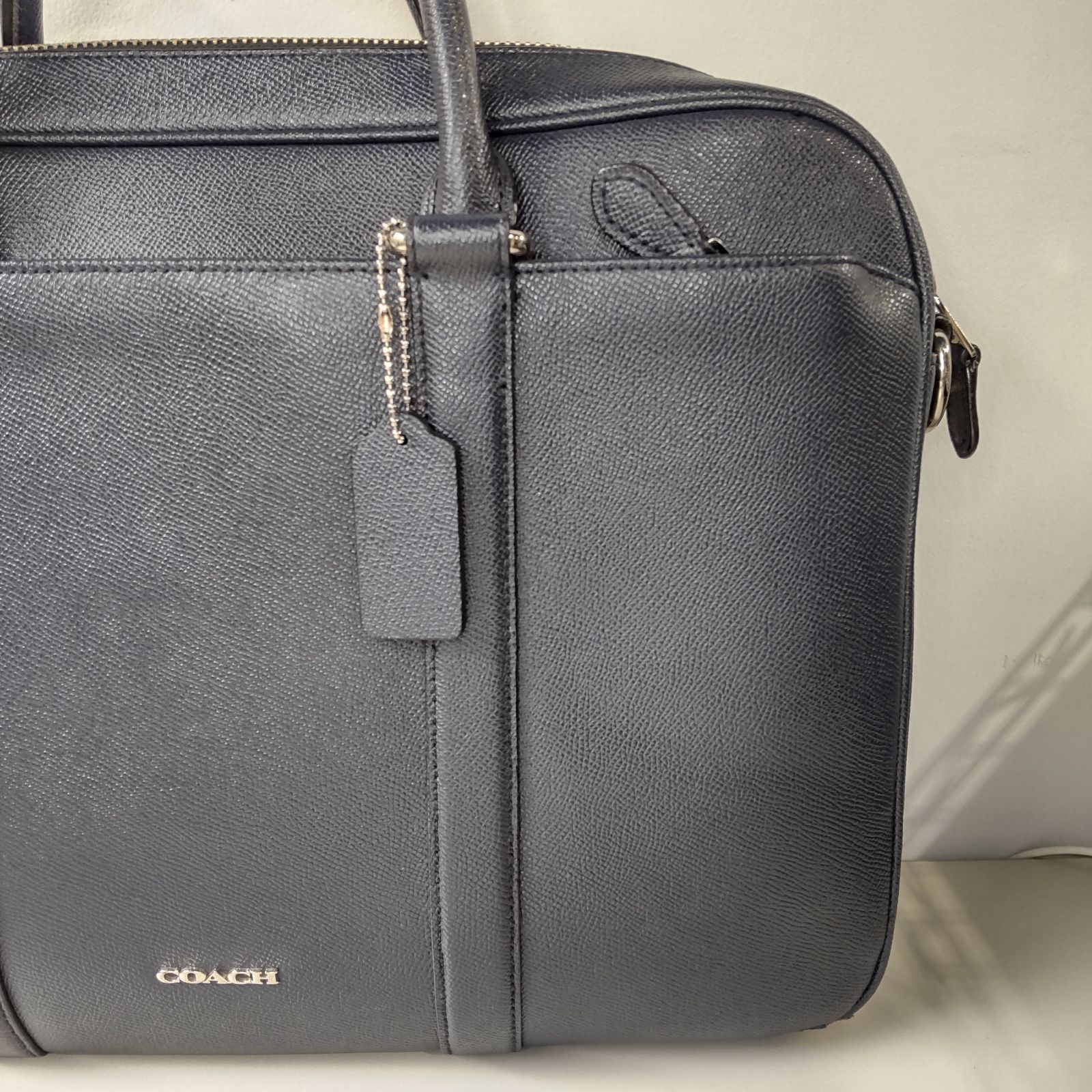 COACH コーチ ペリークロスグレイン ジップトップブリーフ N2 H1761