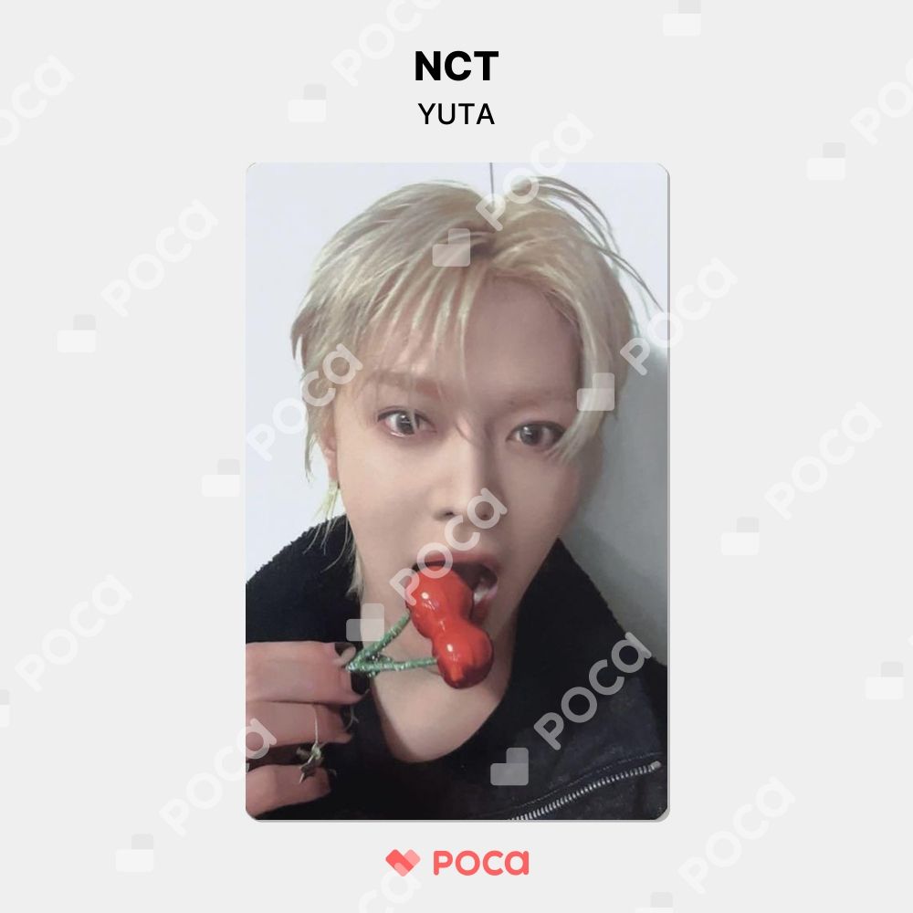 NCT ユウタ トレカ 2023 PINK CHRISTMAS RANDOM PACK MD 公式