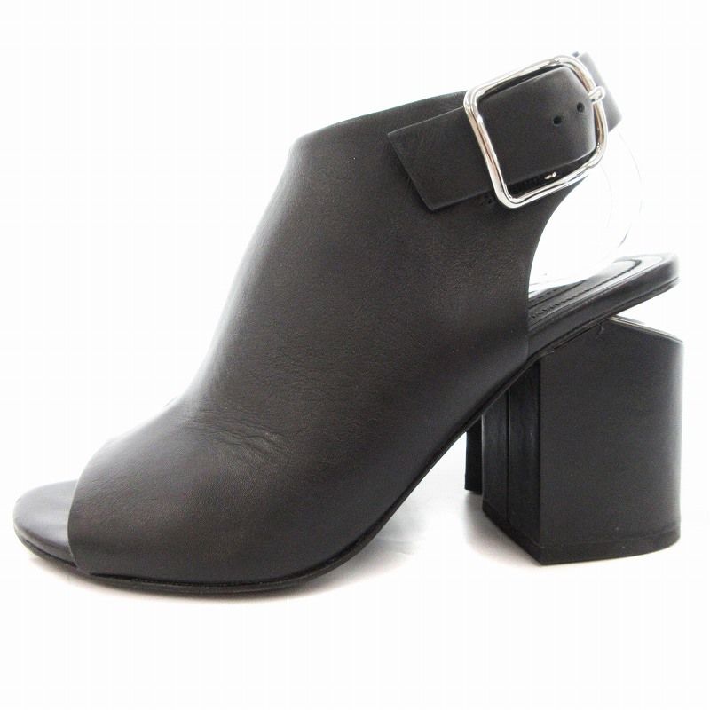 【Alexander Wang】 イリーナ ポインテッドトゥサンダル 黒 Alexander Wang】 イリーナ ポインテッドトゥサンダル 黒