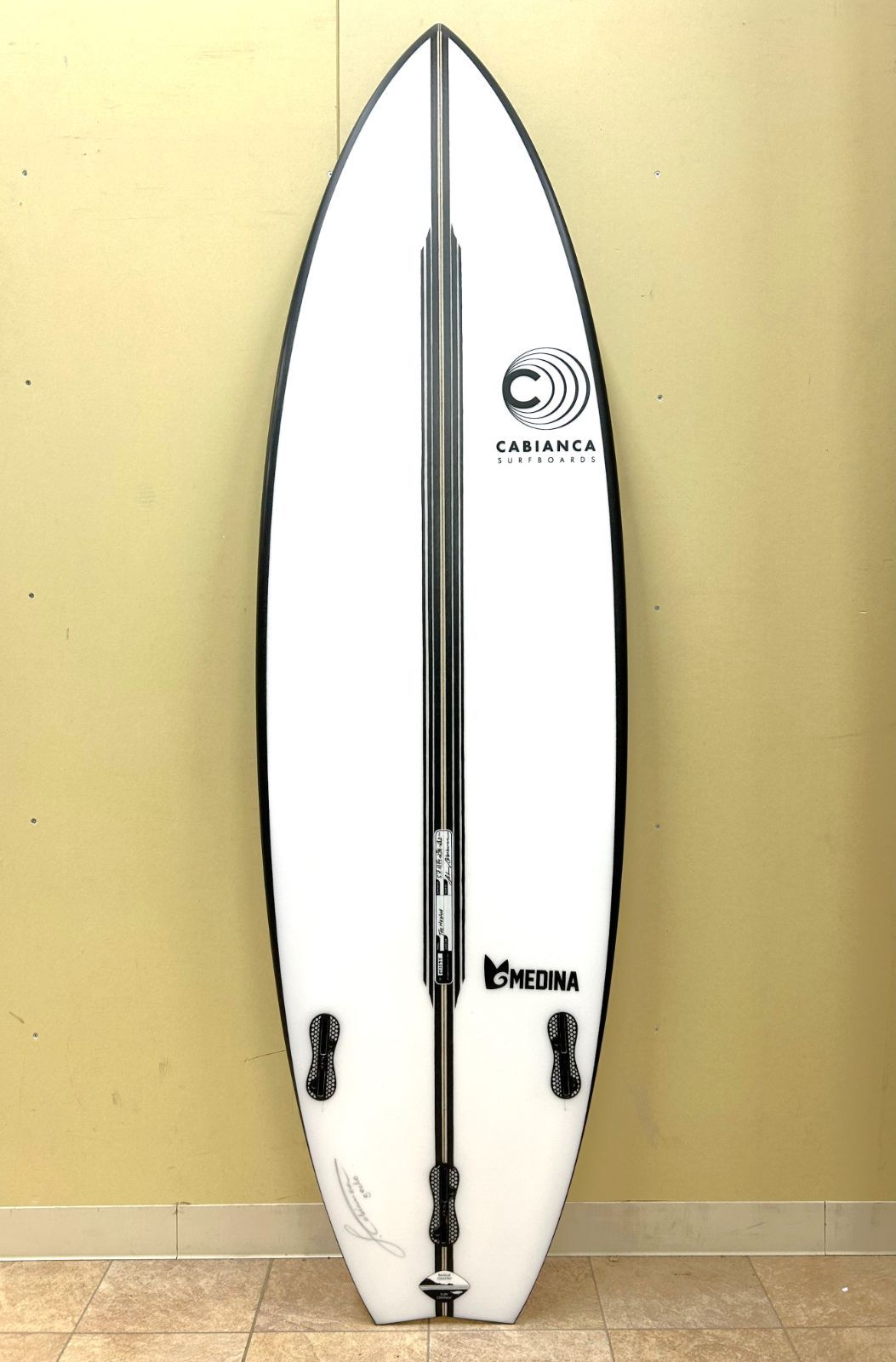 訳ありB品】新品未使用 CABIANCA / THE MEDINA 5'8 25.3L PU
