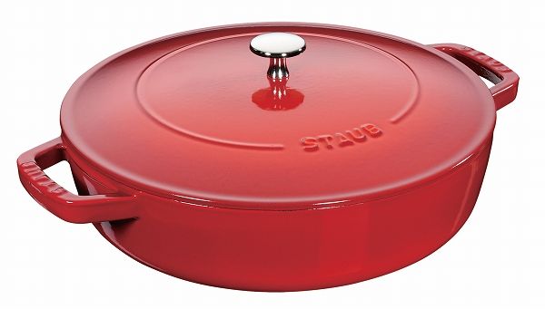 ストウブ(Staub) ブレイザーソテーパン チェリー 28cm 40511-474(0561010)