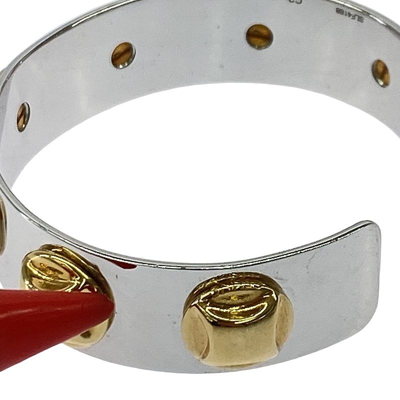 CELINE / セリーヌ | スタッズ バングル | シルバー / ゴールド