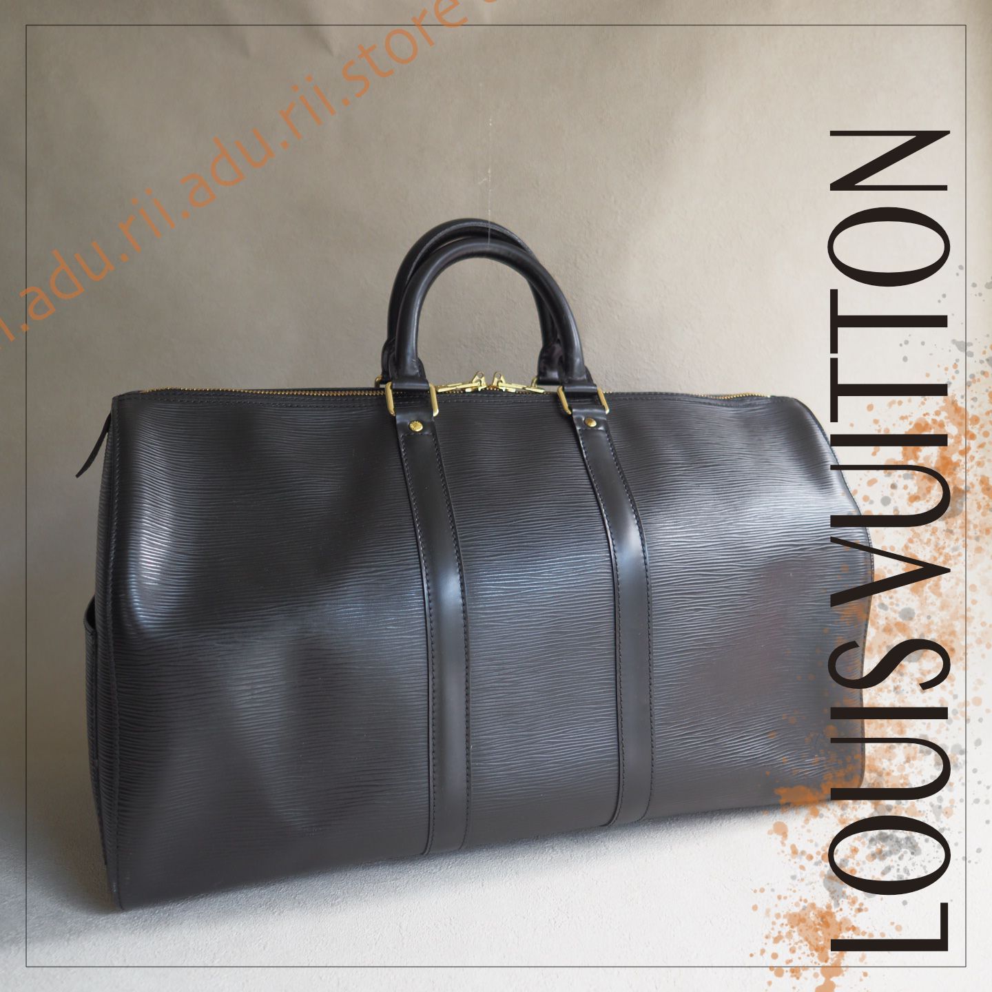 LOUIS VUITTON キーポル45 M42972 エピ ノワール 楽天市場】ルイヴィトン エピ・キーポル45・ボストンバッグ/M42972