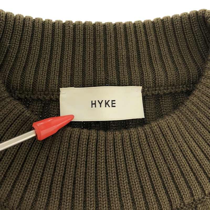 HYKE / ハイク | 2019AW | COMMAND SWEATER ニットポンチョ