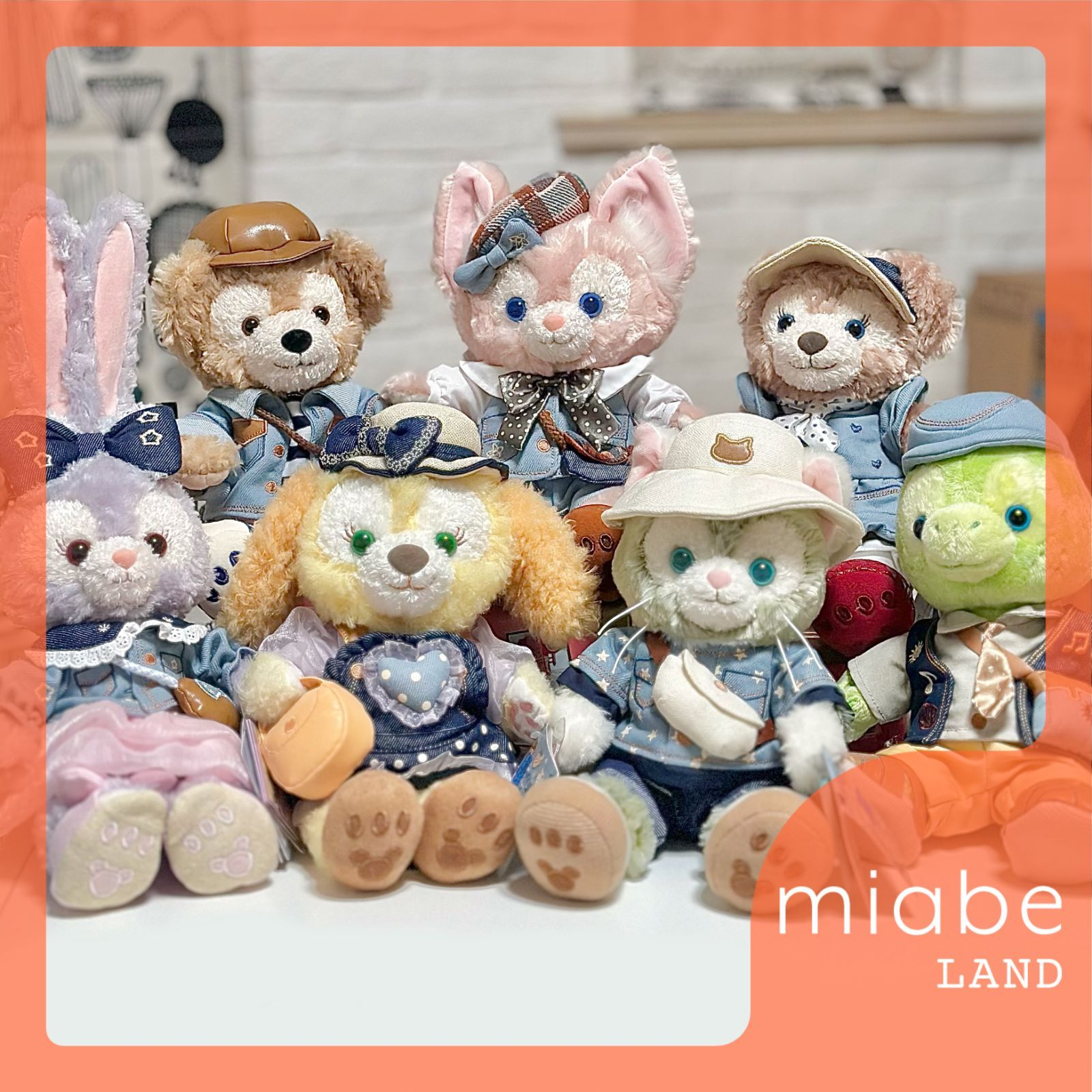 ダッフィー シェリーメイ ディズニー ぬいぐるみ 上海ディズニー 限定