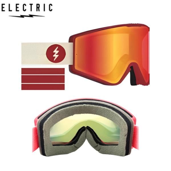 24-25ELECTRIC EK1 FLOOD RED レンズ RED CHROME CONTRASTエレクトリック